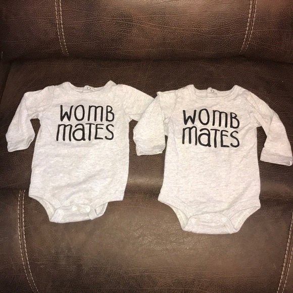 womb mates onesies